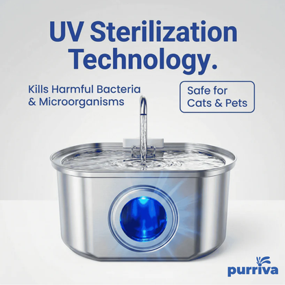 Purriva™ l Pet Water Fountain