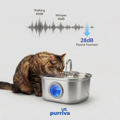 Purriva™ l Pet Water Fountain